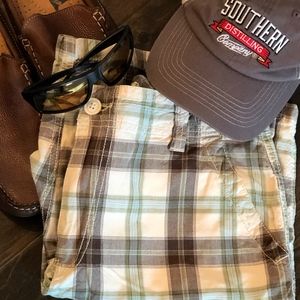 AEROPOSTALE Plaid Shorts